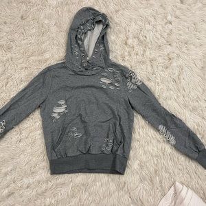 Distressed Hoodie